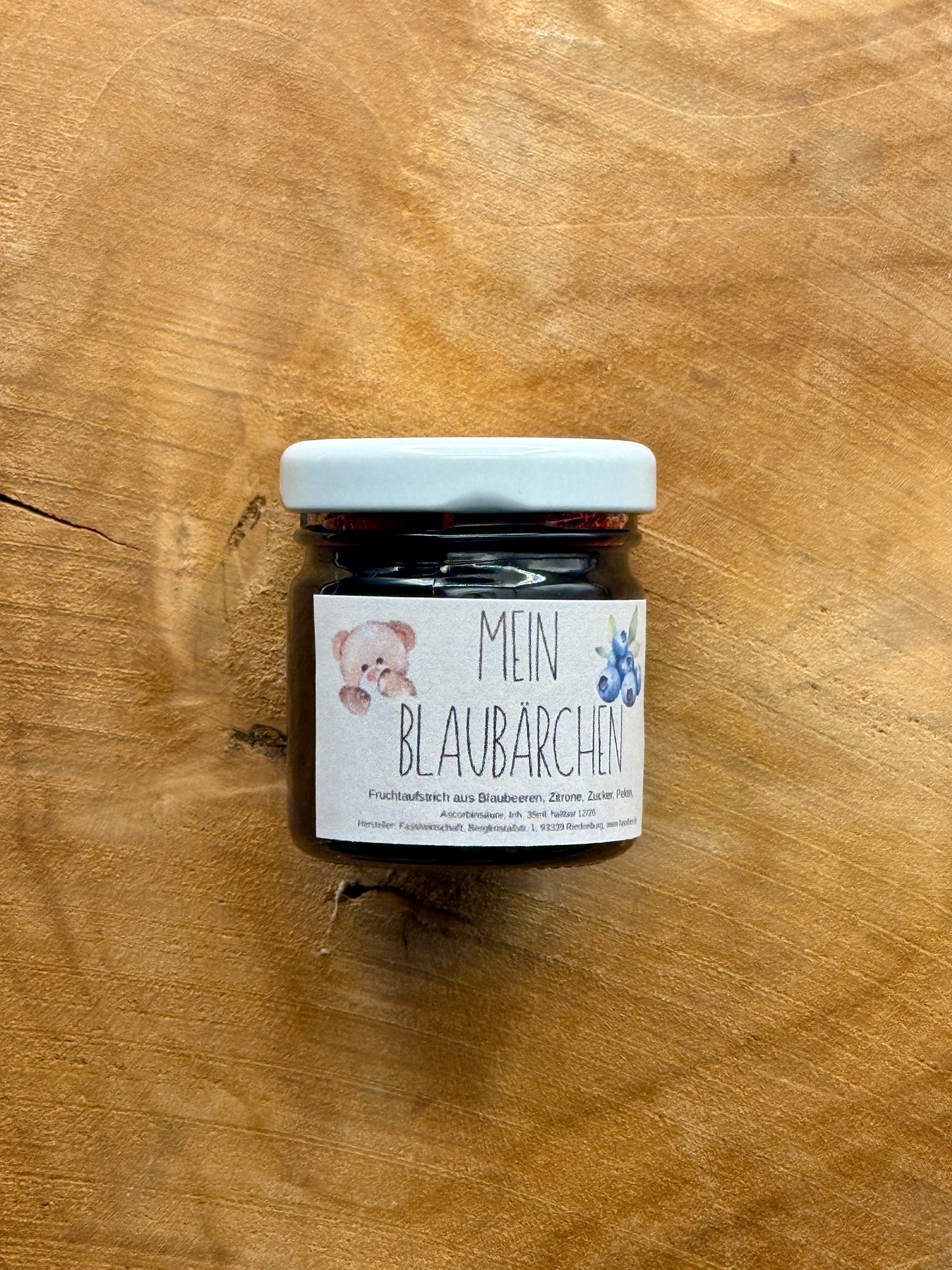 "Mein Blaubärchen" - Blaubeermamalade 🫐✨