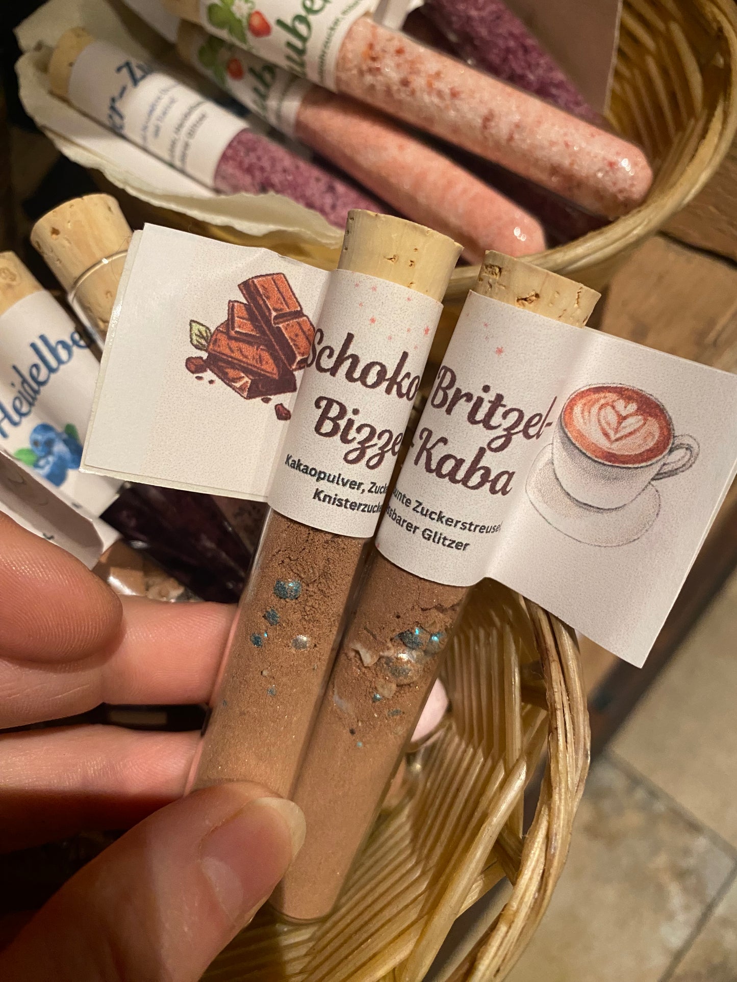 Brizzel Bizzel Glitzer Schoki für dein besonderes Geschenk 🍫🥛
