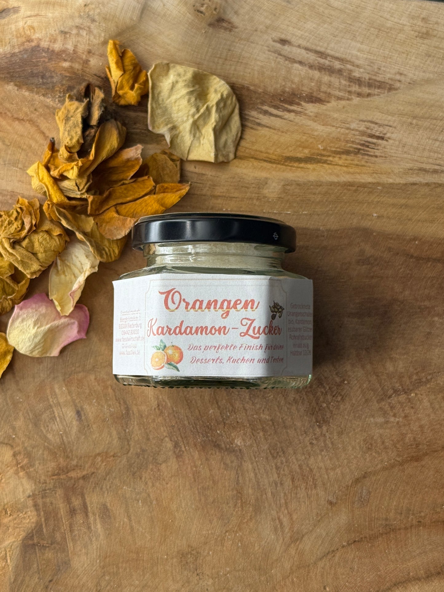 Orangen-Kardamon-Zucker 🍊