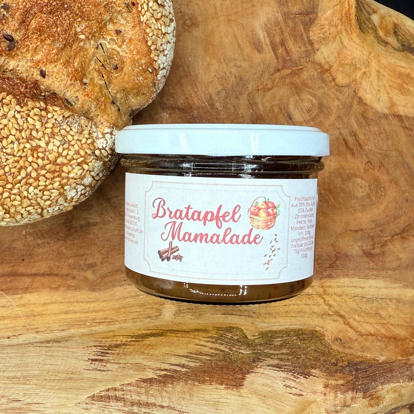 Bratapfel Mamalade (Fruchtaufstrich) 🍎✨