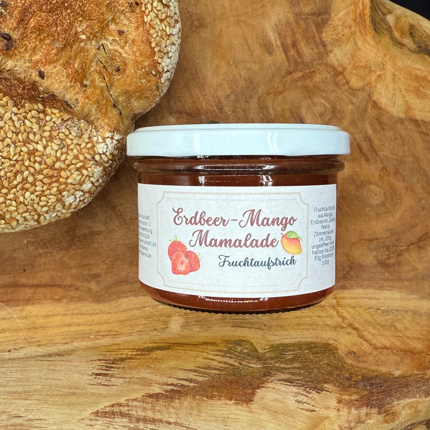 Erdbeer-Mango Mamalade (Fruchtaufstrich) 🍓🥭