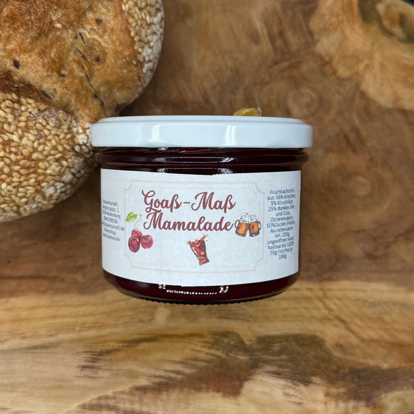 Goaß-Maß-Mamalade (Fruchtaufstrich) 🍻🍒