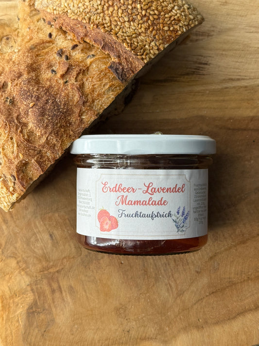 Erdbeer-Lavendel Mamalade (Fruchtaufstrich) 🍓💜