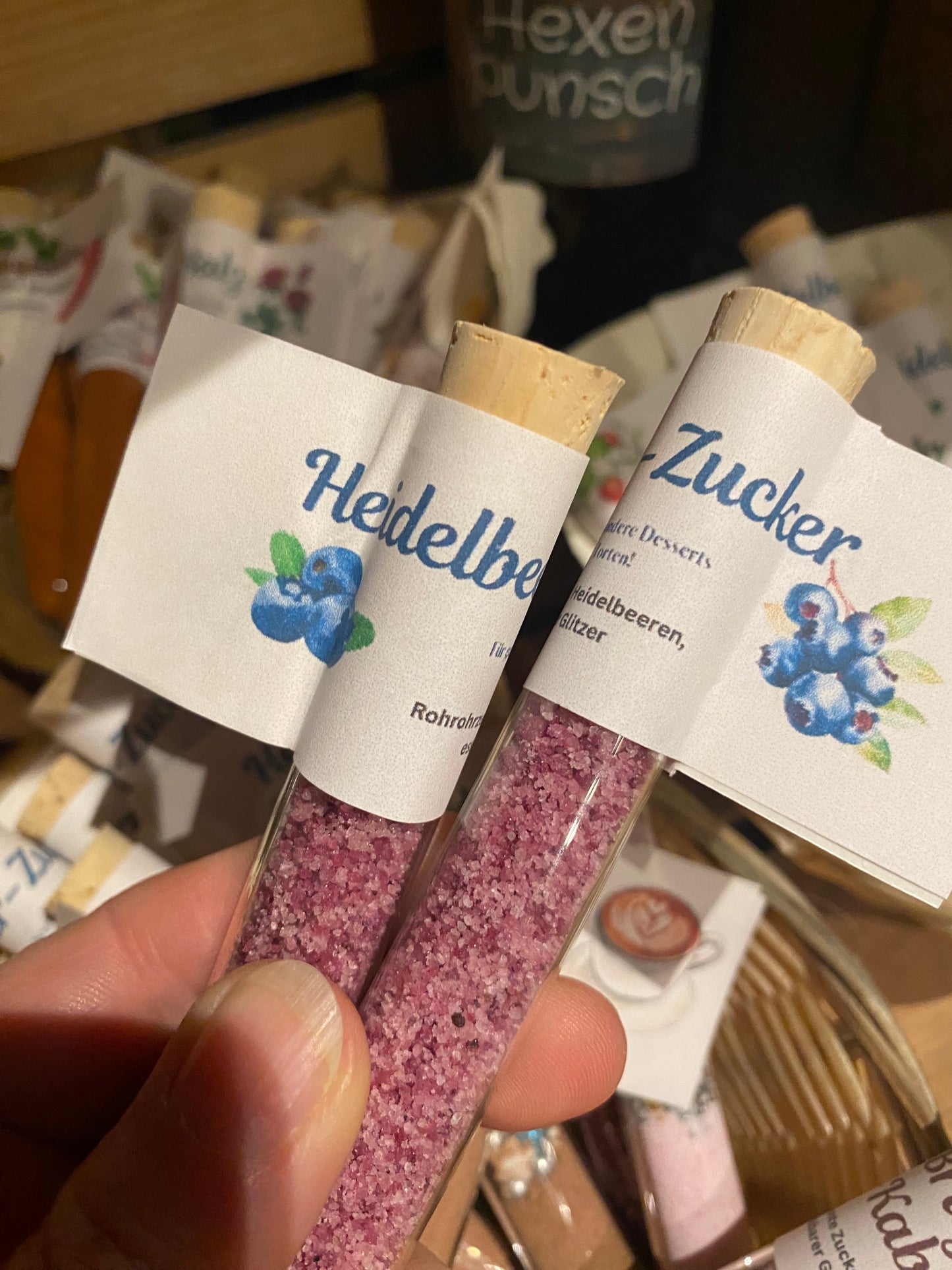 Heidelbeerzucker für dein besonderes Geschenk💜