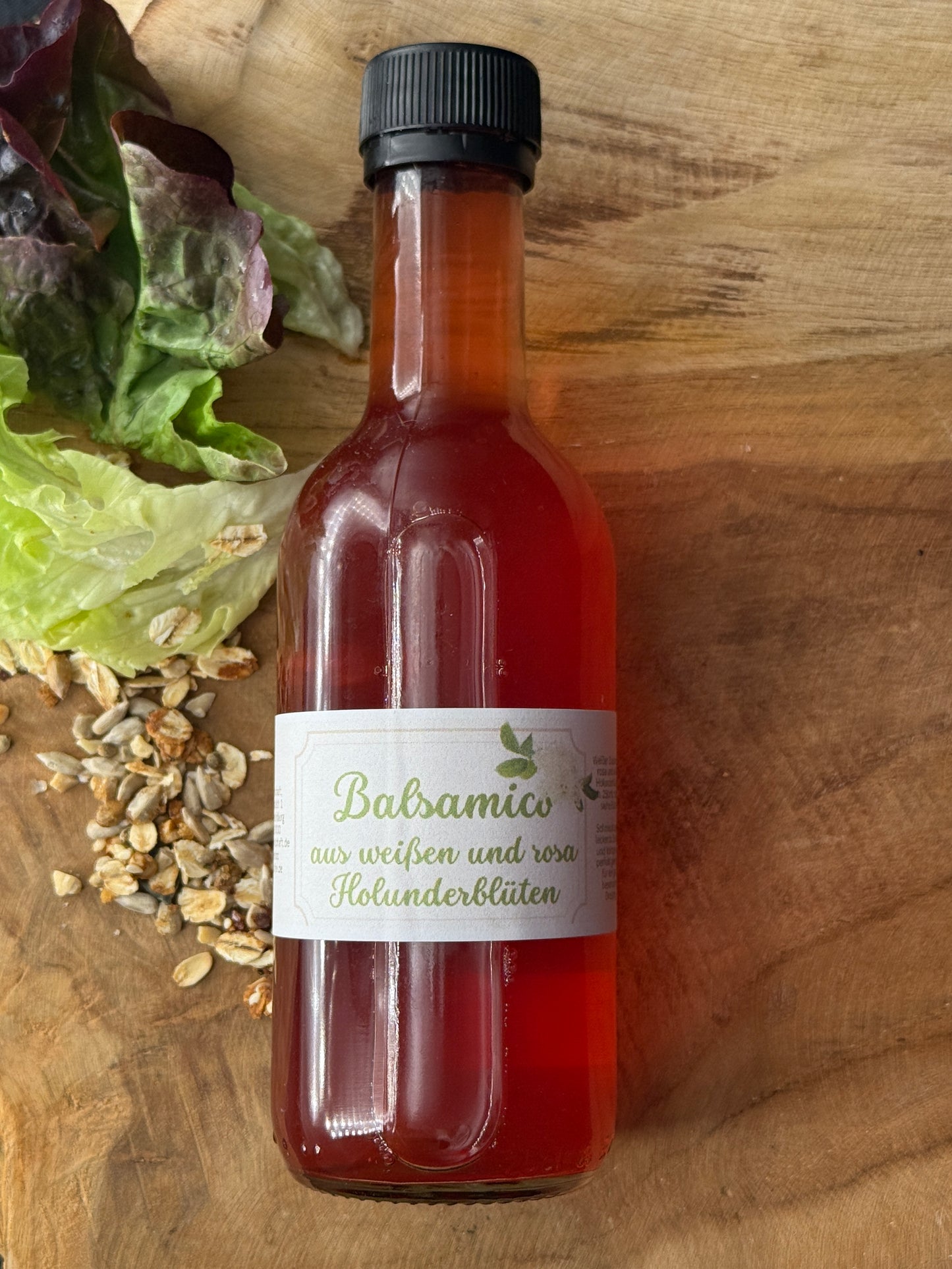 Balsamico aus weißen und rosa Holunderblüten 🌸
