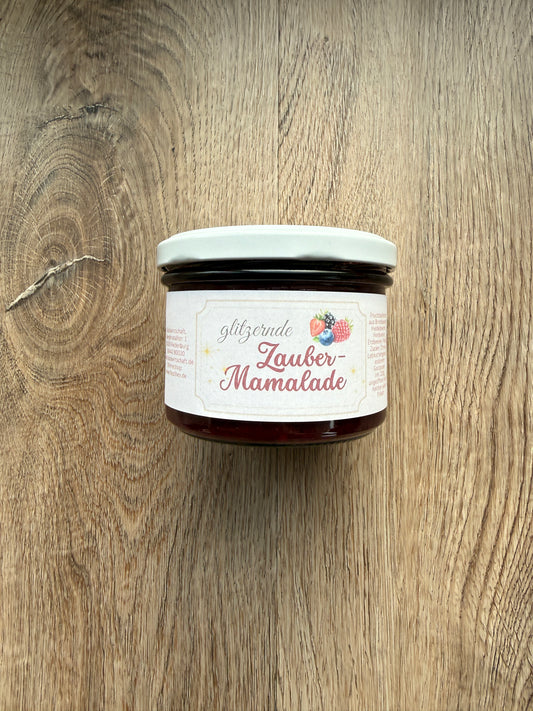 Glitzernde Zaubermamalade (Fruchtaufstrich) 🍓🍇✨