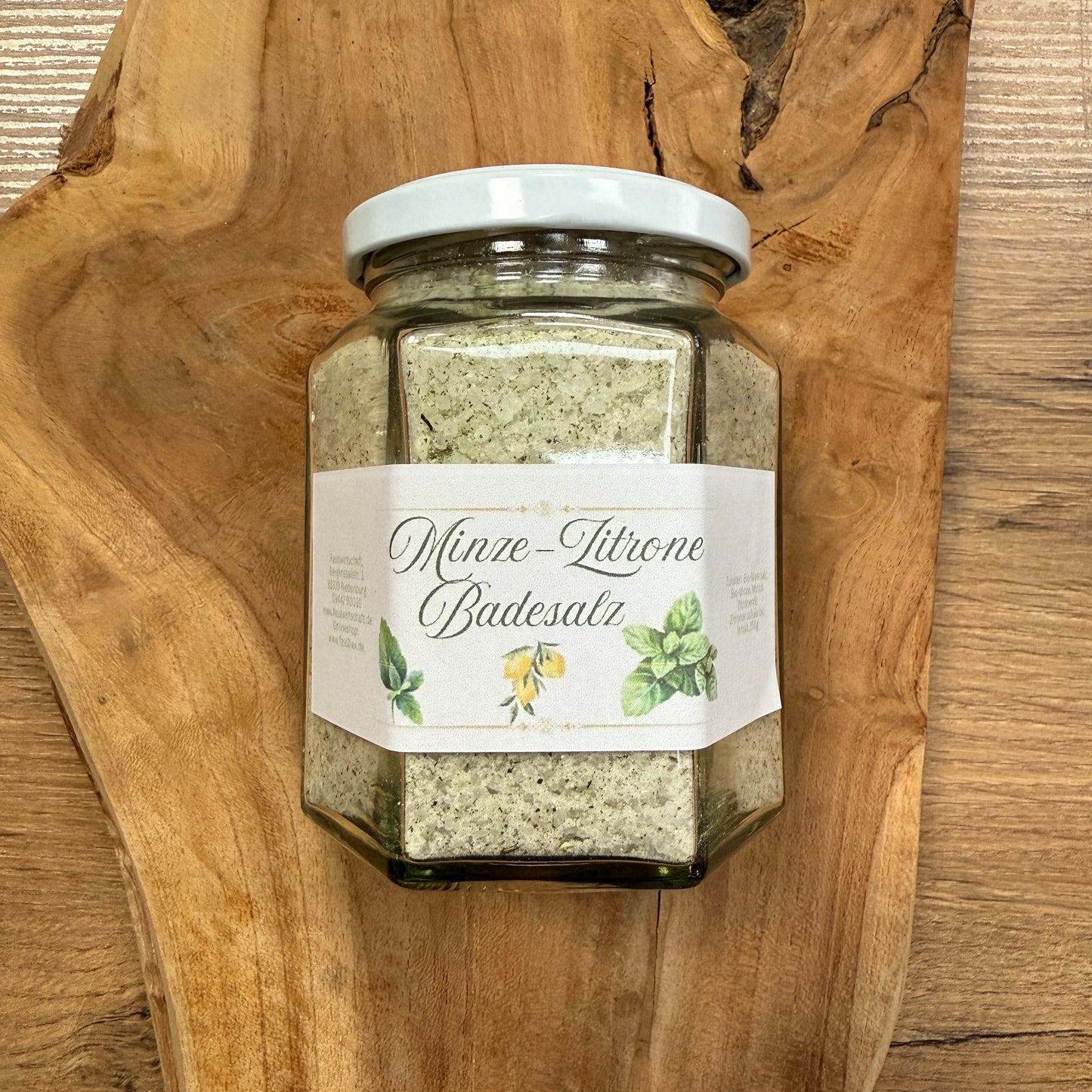 Badesalz Minze-Zitrone 🛁🌿🍋