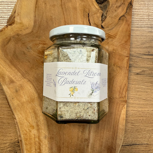 Badesalz Lavendel-Zitrone 🛁🌿🍋