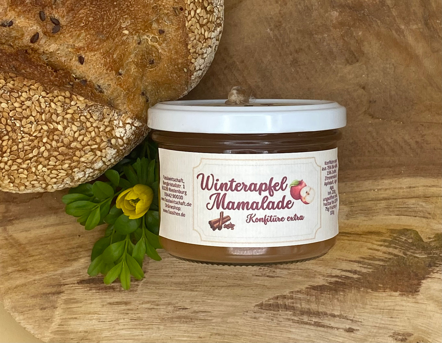 Winterapfel Mamalade, Konfitüre extra