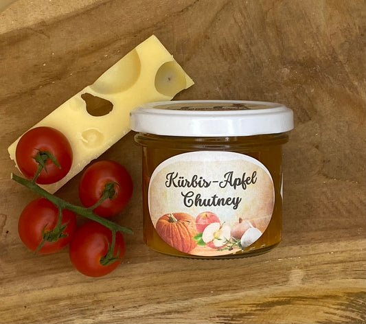 Kürbis-Apfel Chutney